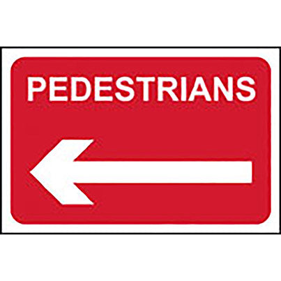 PVC "Pedestrians"  600mm x 450mm
