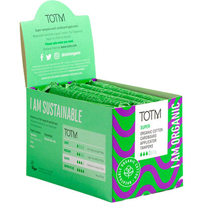 TOTM Super Applicator Tampons (Pack of 30)