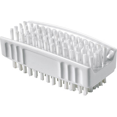 White Plastic Nail Brush