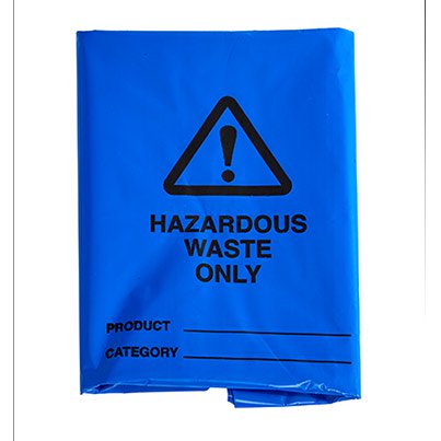 Ecospill Blue Hazardous Waste Bag (Box of 50)