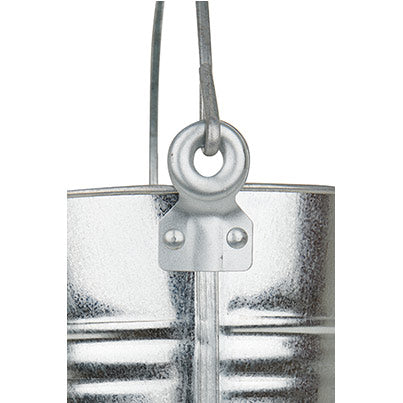 Silver 9L Galvanised Bucket