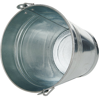 Silver 9L Galvanised Bucket