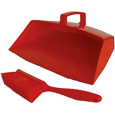 Vikan Hooded Dustpan and Brush Set