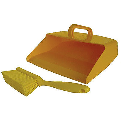 Vikan Hooded Dustpan and Brush Set