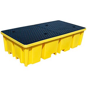 Double Four-Way-Entry IBC Spill Pallet