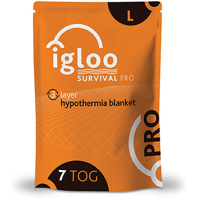 Igloo Pro Orange Emergency Thermal Blanket L