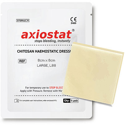 Axiostat Haemostatic Dressing 8cm x 8cm