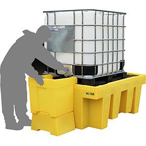 Dispensing Tray for Single-IBC Spill Pallet