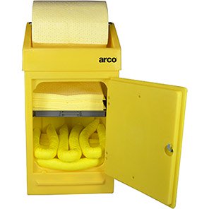 Plastic 260L Spill Kit Storage Station with Chemical Absorbents