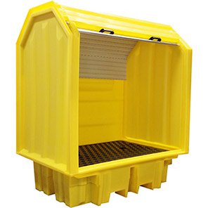 Four-Drum All-Weather Spill Pallet