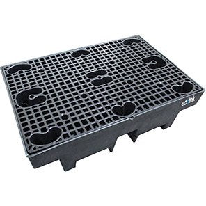 Four-Drum Recycled Spill Pallet