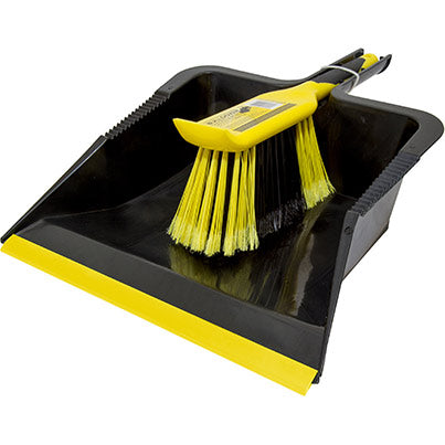 Bentley Bulldozer Heavy-Duty Dustpan and Brush