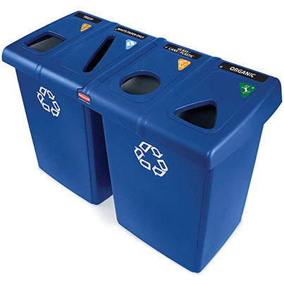 Rubbermaid Glutton Recycling Station