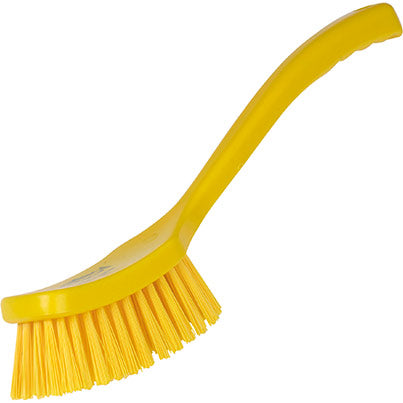 Hillbrush Hygiene Professional D9 Stiff Long-Handle Scrubbing Brush