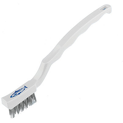 Hillbrush Hygiene Professional B1240 White Stainless Steel Niche Brush