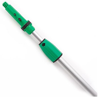 UNGER OptiLoc EZ400 2-Section Telescopic Window-Cleaning Pole 4m