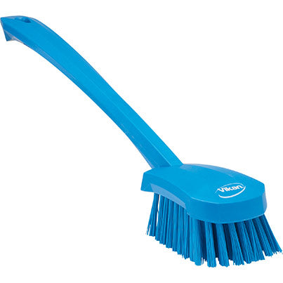 Vikan  Stiff Long-Handle Scrubbing Brush