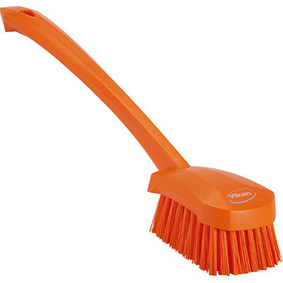Vikan  Stiff Long-Handle Scrubbing Brush