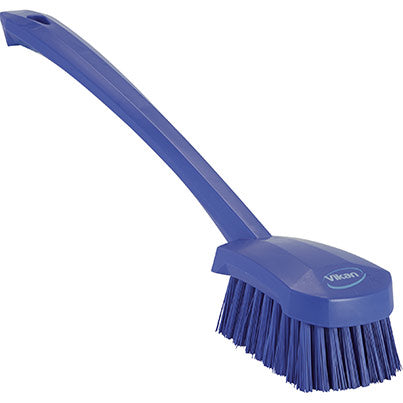 Vikan  Stiff Long-Handle Scrubbing Brush