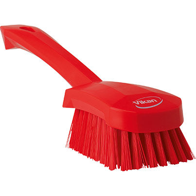 Vikan Stiff Short-Handle Scrubbing Brush
