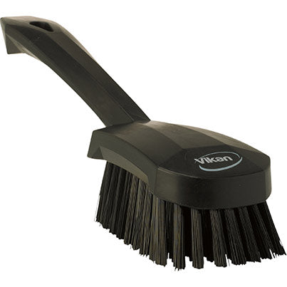 Vikan Stiff Short-Handle Scrubbing Brush