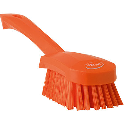 Vikan Stiff Short-Handle Scrubbing Brush