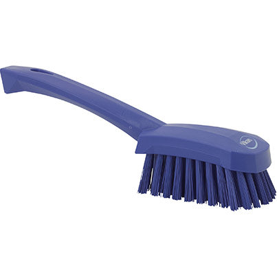 Vikan Stiff Short-Handle Scrubbing Brush
