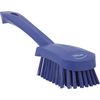 Vikan Stiff Short-Handle Scrubbing Brush