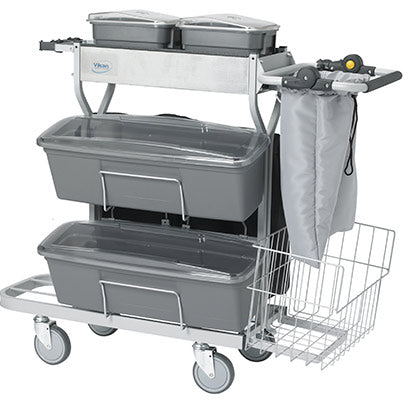 Vikan Compact Cleaning Trolley