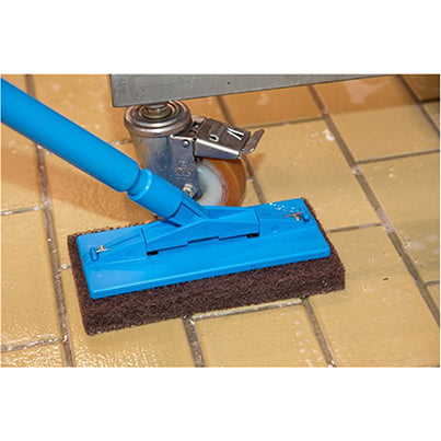 Vikan Brown Hard Cleaning Pad
