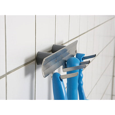 Vikan Stainless Steel Wall Bracket with Hooks