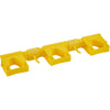 Vikan Hygienic Hi-Flex Wall Bracket with Three Hangers and Two Hooks