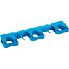 Vikan Hygienic Hi-Flex Wall Bracket with Three Hangers and Two Hooks