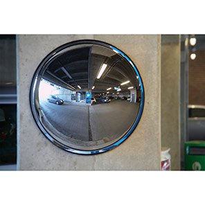 INDOOR Anti-Vandal Circular Wall-Mounted Convex Mirror