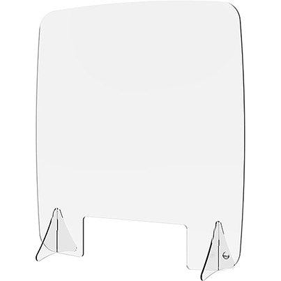 Vialux Free-Standing Polystyrene Protective Screen 600mm x 650mm