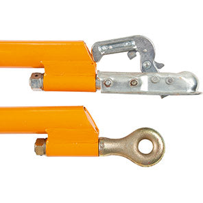 Peacock Gladiator Ball-Hitch Salt Spreader