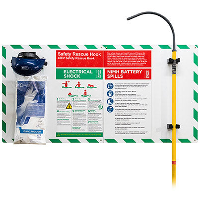 Spectrum Industrial 45Kv Rescue Hook and Shadowboard 1500mm x 750mm