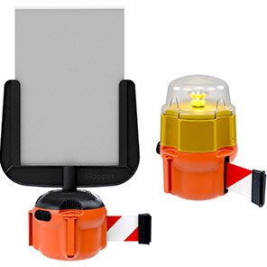 Skipper XS Orange Retractable Barrier with Belt