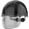 EVO VISTAshield Vented Wheel-Ratchet Safety Helmet with Visor