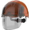 EVO VISTAshield Vented Wheel-Ratchet Safety Helmet with Visor