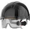 EVO VISTAlens Vented Wheel-Ratchet Safety Helmet with Glasses