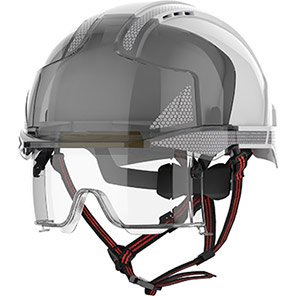 EVO VISTAlens Dualswitch Vented Safety Helmet with Glasses