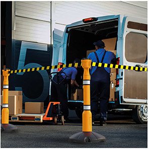 Skipper Unicart Yellow Trolley Kit with Yellow Posts and Skippers