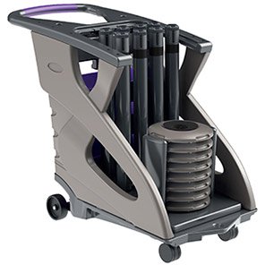 Skipper Q Unicart Purple Trolley Kit with Bases