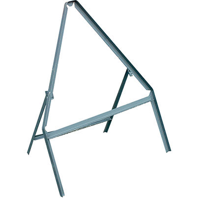 Steel Triangular Temporary Road Sign Frame 750mm with Provision Triangle