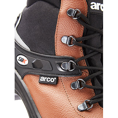ST210 Brown S1P Safety Boots