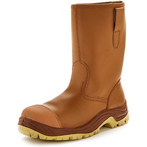 Essentials Tan S1P Rigger Boots