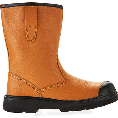 Essentials Tan S1P Rigger Boots
