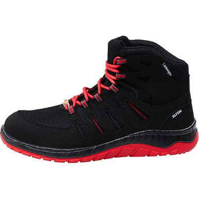 Maddox Black/Red S3 ESD Safety Hiker Boots