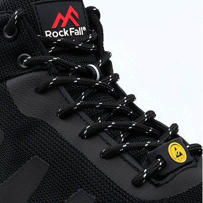 TeslaDRI Black ESD S7S Safety Boots